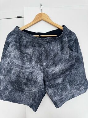 lululemon Channel Cross Swim Short “7 (Fjord Tempest Blue Multi)